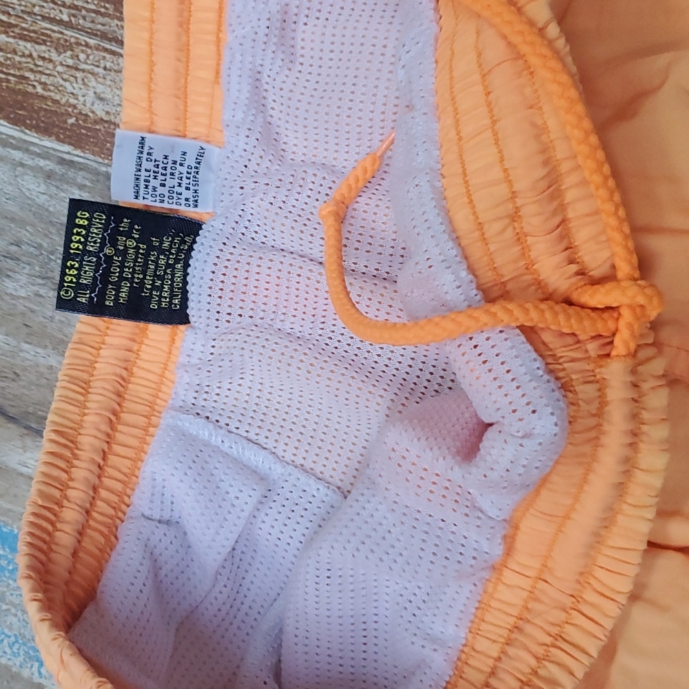 Vintage Body Glove 100% Nylon Swim Trunks - Picture 5 of 12